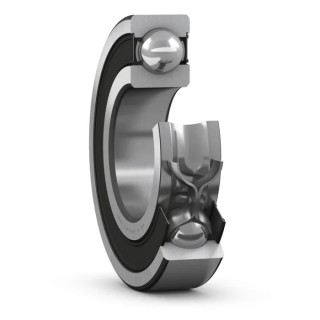 SKF Single Row Deep Groove Ball Bearing 17 mm Inside Diameter, 62 mm Outside Diameter, 17 mm Race Width, Sheet 6403-2RS1