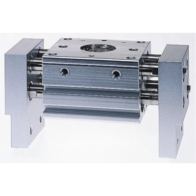 SMC 2 Finger Double Acting Action Pneumatic Gripper, Bore Diameter 25mm, Parallel Gripping Type, Maximum Operating MHL2-25D2