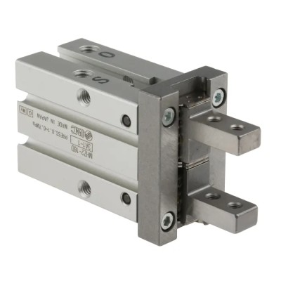 SMC 2 Finger Double Acting Action Pneumatic Gripper, Parallel Gripping Type, 0.7 MPa, MHZ2-16D