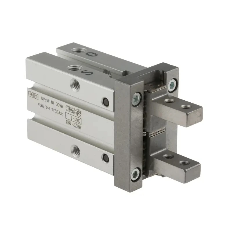 SMC 2 Finger Double Acting Action Pneumatic Gripper, Parallel Gripping Type, 0.7 MPa, MHZ2-16D