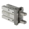 SMC 2 Finger Double Acting Action Pneumatic Gripper, Parallel Gripping Type, 0.7 MPa, MHZ2-16D