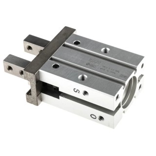 SMC 2 Finger Double Acting Action Pneumatic Gripper Parallel Gripping Type MHZ2-25D