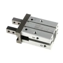 SMC 2 Finger Double Acting Action Pneumatic Gripper 20mm Bore Diameter, 10mm Stroke, 0.7 MPa Maximum Operating MHZ2-20D