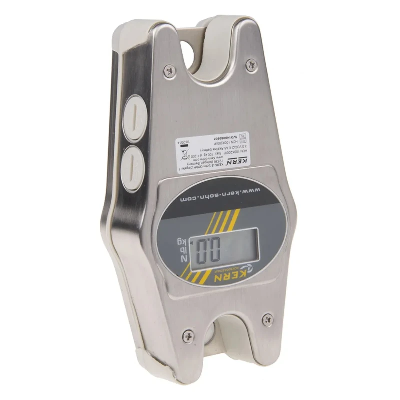Kern Hanging Weighing Scale, Stainless Steel Construction, 100kg Capacity, IP65 Waterproof, Model HCN 100K200IP