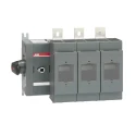 ABB Fuse Switch Disconnector, 3-Pole, Base Mount, Lug Terminal, 80kA, Mechanical Fuse Size C1-C2 1SCA108142R1001