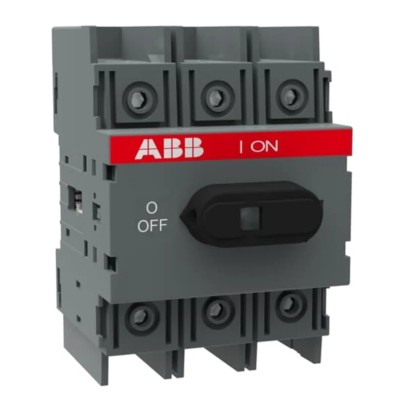 ABB 3-Pole Screw Switch Disconnector, IP20, 0A, Base Mounting, OT Series 