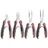 Facom 4-Piece Plier Set Combination Cutters Long Nose Round Nose Pliers CPE.A2