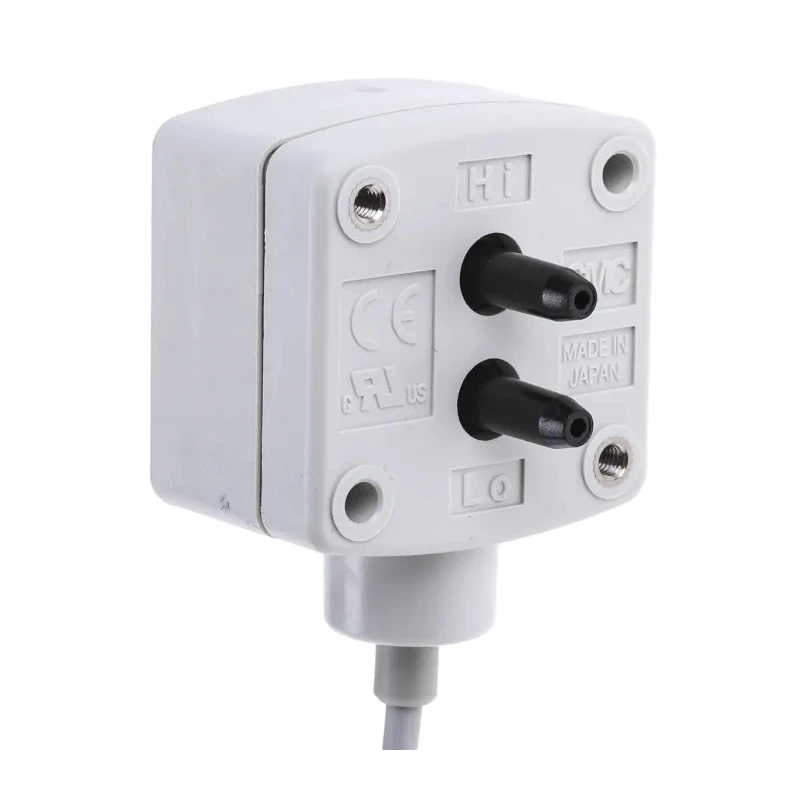 SMC Pneumatic Pressure Sensor with IP40 Rating, 50 kPa, 12V dc and 24V dc, Max 50°C Operating Temperature 