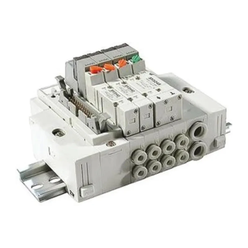 SMC SS5Y Series 4 Station G Thread Push-in Aluminium Alloy Manifold 