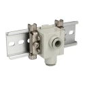 SMC SS5Y Series 2 Station G Thread Manifold Base Aluminium Alloy Body Female Port Push-in 