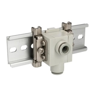 SMC SS5Y Series 2 Station G Thread Manifold Base Aluminium Alloy Body Female Port Push-in 