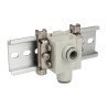 SMC SS5Y Series 2 Station G Thread Manifold Base Aluminium Alloy Body Female Port Push-in