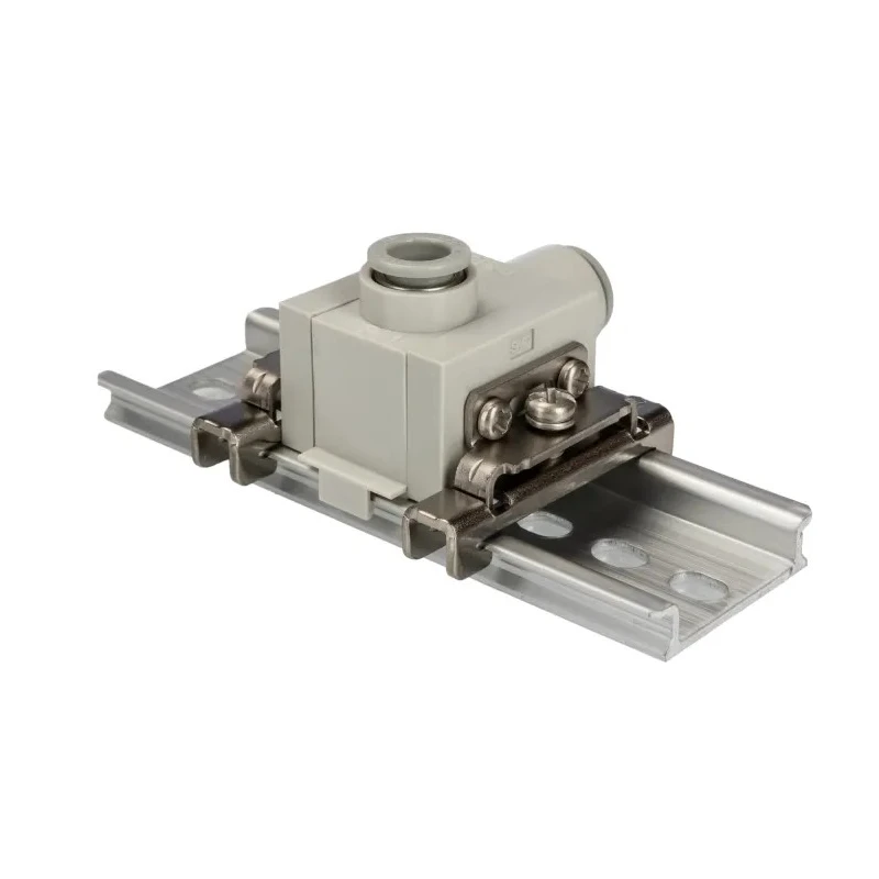 SMC SS5Y Series 2 Station G Thread Manifold Base Aluminium Alloy Body Female Port Push-in 