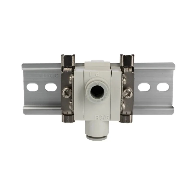 SMC SS5Y Series 2 Station G Thread Manifold Base Aluminium Alloy Body Female Port Push-in 