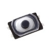 Panasonic Black Surface Mount IP67 Tactile Switch Push Plate 0.7 mm Actuator Length, SPST 20mA 15 V dc