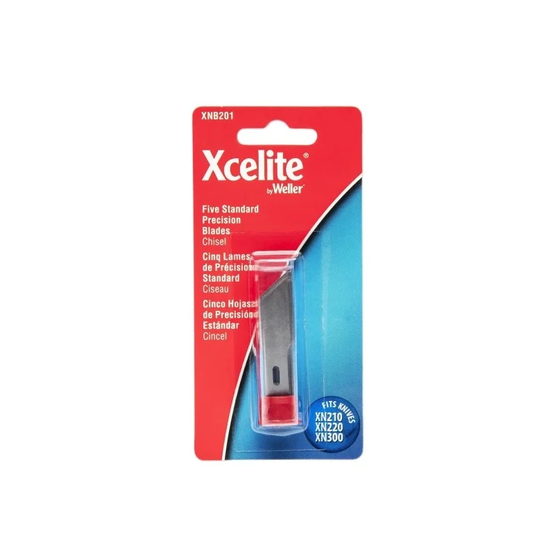 Weller Xcelite Chisel Replacement Knife Blade 5 Pieces Pack XNB201