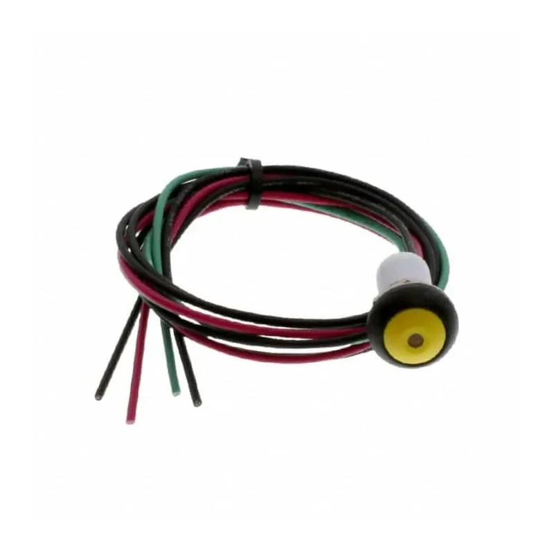 TE Connectivity PB6 Series Illuminated Push Button Switch On-Off Panel Mount 1 NO Contact Red LED IP68 PB6B2FM5M1CAL03S500
