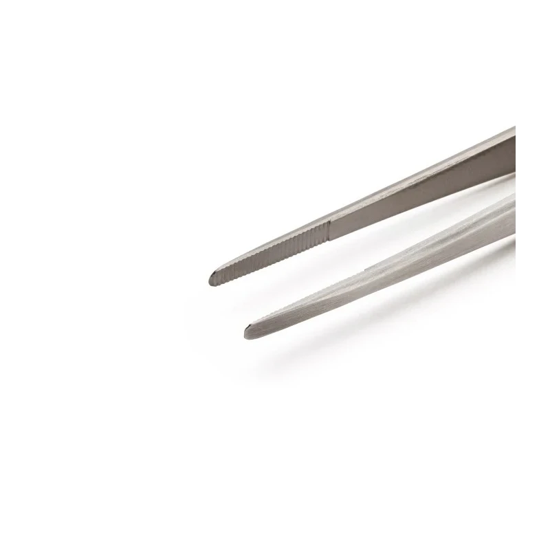 Erem 4.7in Stainless Steel Rounded ESD Safe Tweezer 21SA120