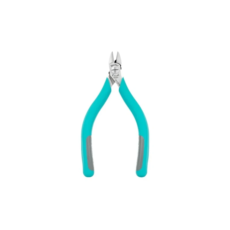 Erem ESD Semi-Flush ESD Safe Wire Cutter, 130mm Overall Length, 19mm Jaw Length, Special Tool Steel Jaws 2412EW