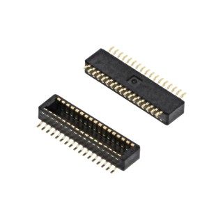 Hirose DF40 Series Straight Surface PCB Header 30 Contact 0.4 mm Pitch 2 Row Shrouded 