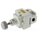SMC Pneumatic Regulator NPT, RC, Type G, Outlet Size G 3/8, Minimum Operating Pressure 0.005 MPa, Series IR3000 