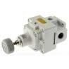 SMC Pneumatic Regulator NPT, RC, Type G, Outlet Size G 3/8, Minimum Operating Pressure 0.005 MPa, Series IR3000