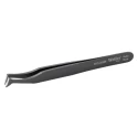 Erem 4.5in Carbon Steel Oblique ESD Safe Tweezer B15AGW