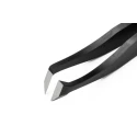 Erem 4.5in Carbon Steel Oblique ESD Safe Tweezer B15AGW