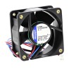 ebm-papst 600 N Series Axial Fan 12V DC 56 m³/h Airflow 3.8 W Power 316 mA Max Current IP20 60 mm Square Frame