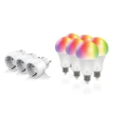 Deltaco 9 W E27 Smart Bulb RGB White 6500K SH-KIT03