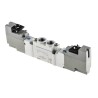 SMC Pneumatic Solenoid Valve 24V DC 5-Port G 1/8 One-Touch Fitting 0.7 Mpa Max Pressure Die Cast Aluminium Body SY5000