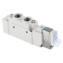 SMC Pneumatic Solenoid Valve 5/2 Spool Valve G 1/8 Port 24V DC 0.7 MPa Max Pressure SY5000