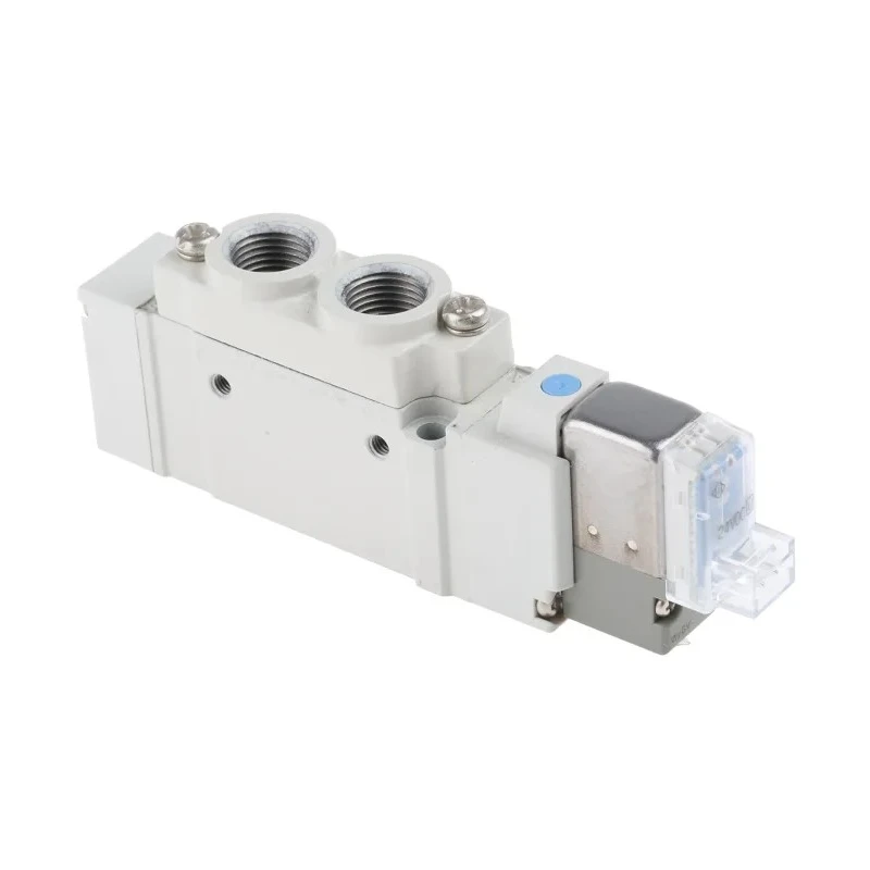 SMC Pneumatic Solenoid Valve 5/2 Spool Valve G 1/8 Port 24V DC 0.7 MPa Max Pressure SY5000