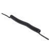 SMC Polyurethane Black 2 m Recoil Hose, Tube Outside Diameter 8mm, Tube Inside Diameter 5mm, Maximum Operating TCU0805B-1