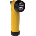 Wolf Safety IECEx ATEX Yellow LED Rechargeable Safety Torch 300 lm, 195 mm R-50H
