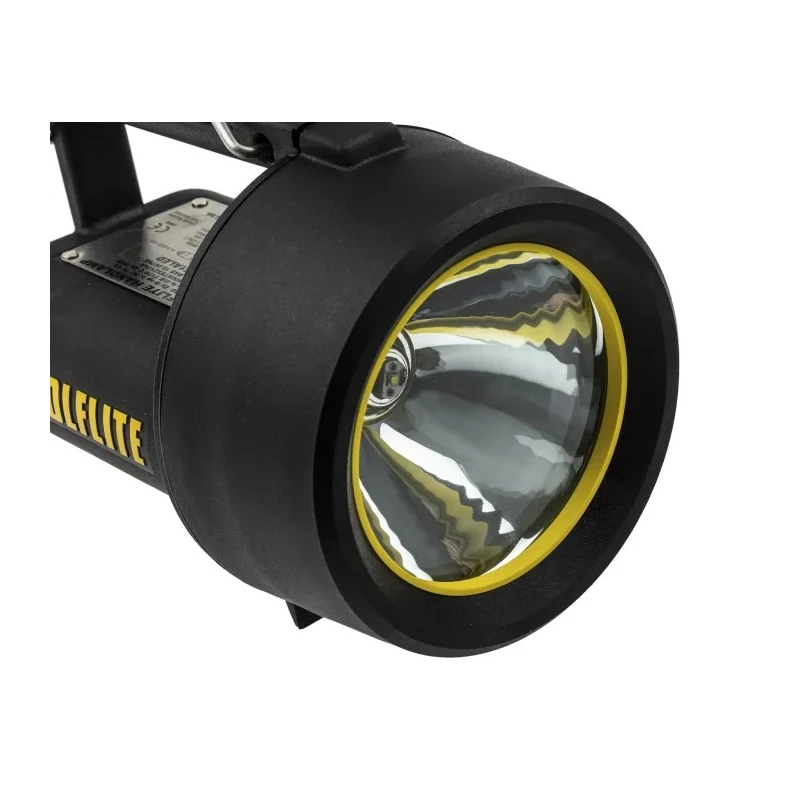 Wolf Safety IECEx/ATEX LED Hand Lamp Black Rechargeable Sealed Lead-Acid Battery IP66 H251ALED