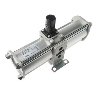 SMC Pneumatic Regulator VBA20A-F03, NPT RC Type G, G 3/8 Outlet, Carbon Steel, 0.2 MPa, 50°C VBA20A-F03