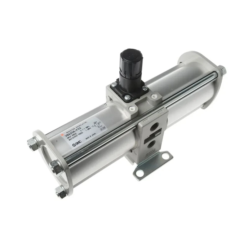 SMC Pneumatic Regulator VBA20A-F03, NPT RC Type G, G 3/8 Outlet, Carbon Steel, 0.2 MPa, 50°C VBA20A-F03