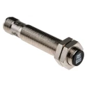 RS PRO Threaded Barrel Inductive Proximity Sensor M12 x 1 PNP 30V DC 2 mm Detection 200 mA 2 kHz 701-8231