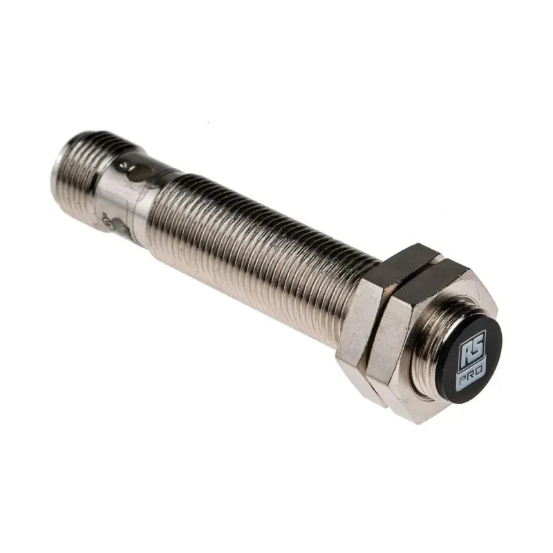 RS PRO Threaded Barrel Inductive Proximity Sensor M12 x 1 PNP 30V DC 2 mm Detection 200 mA 2 kHz 701-8231