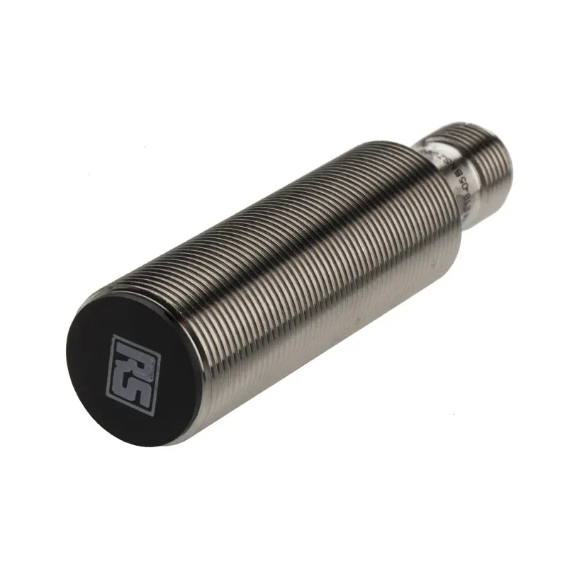 RS PRO Threaded Barrel Inductive Proximity Sensor M18 x 1 NPN 3V 5 mm 30 V dc 200mA 701-8235