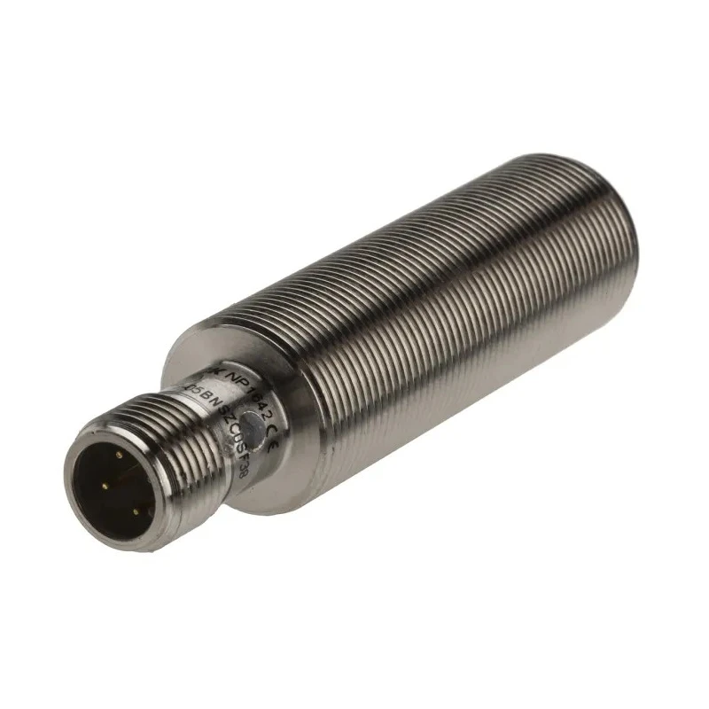 RS PRO Threaded Barrel Inductive Proximity Sensor M18 x 1 NPN 3V 5 mm 30 V dc 200mA 701-8235
