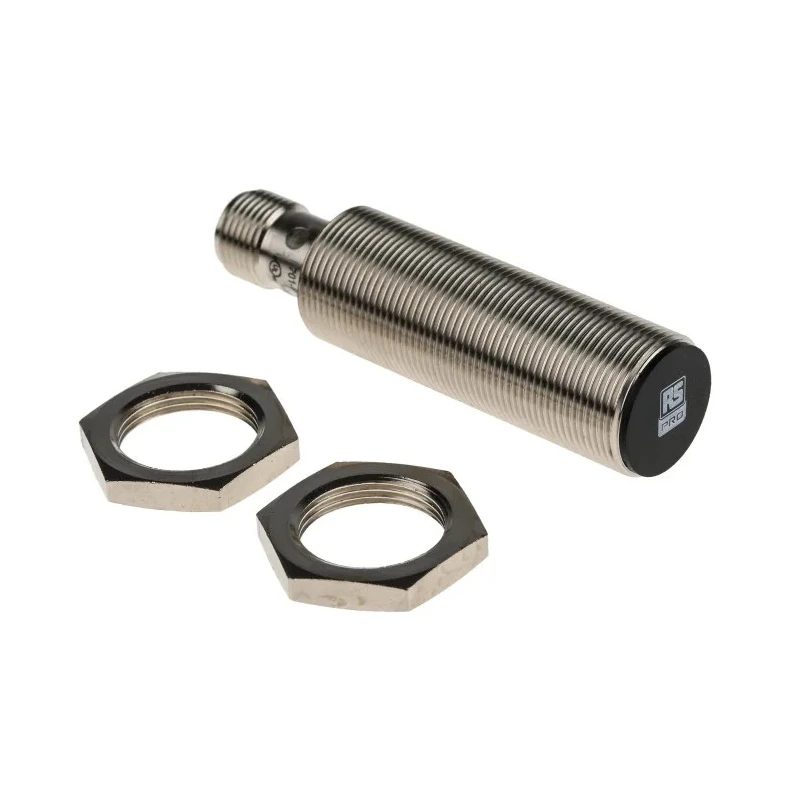 RS PRO Threaded Barrel Inductive Proximity Sensor M18 x 1 PNP 30V DC 5 mm Detection 200mA Output 701-8244