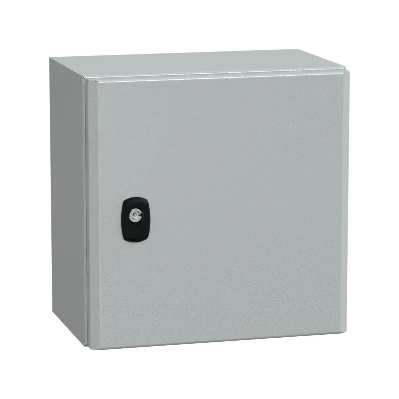 Schneider Electric PanelSeT S3D Series Steel Wall Box IP66 ATEX 300 mm x 300 mm x 200 mm NSYS3D3320P