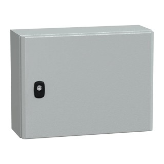 Schneider Electric PanelSeT S3D Series Steel Wall Box IP66 ATEX 300 mm x 400 mm x 150 mm NSYS3D3415P