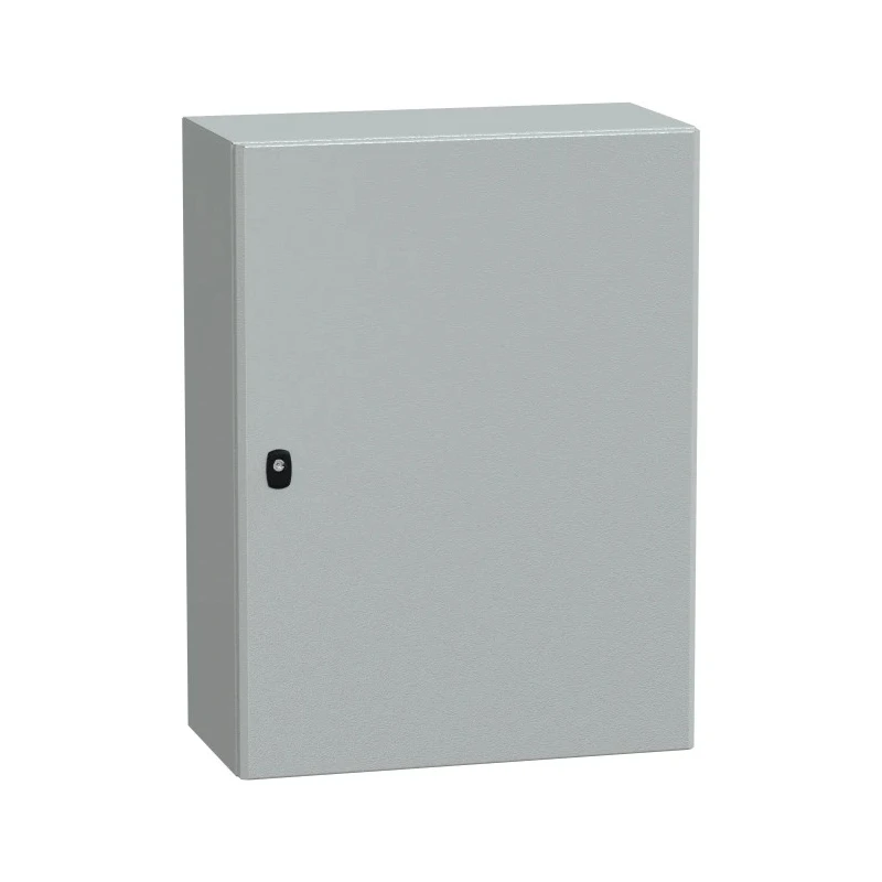 Schneider Electric PanelSeT S3D Series Steel Wall Box IP66 Rated 800 mm x 600 mm x 300 mm NSYS3D8630P