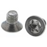 RS PRO Hexalobular Recess Countersunk Stainless Steel Machine Screw M4 x 6 mm 262-5718