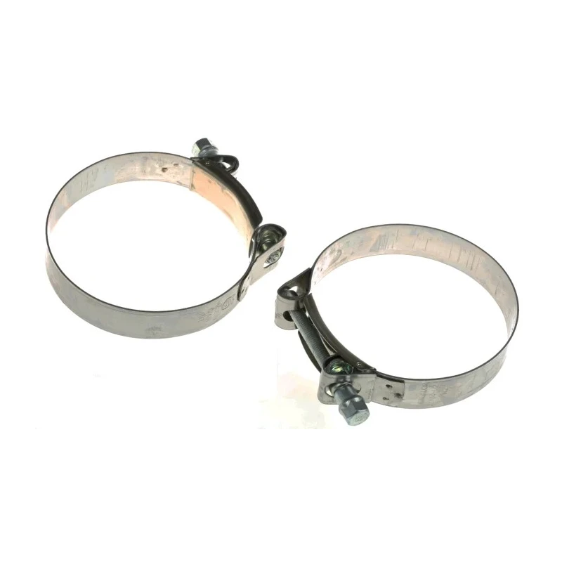 MIKALOR Hose & Jubilee Clip Wide Band Bolt Clip Stainless Steel and Zinc Plated Steel M0301924-0