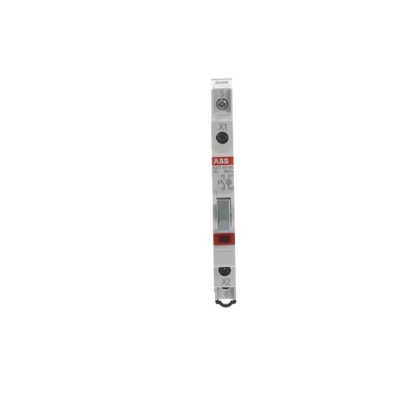 ABB 16A 250V AC DIN Rail Mount Push Button Circuit Trip E217 Series 2CCA703161R0001 E217-16-10C