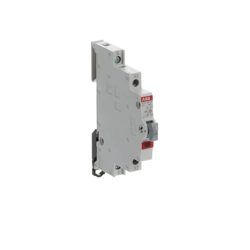 ABB 16A 250V AC DIN Rail Mount Push Button Circuit Trip E217 Series 2CCA703161R0001 E217-16-10C
